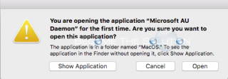 microsoft au daemon for the first time mac microsoft au daemon for the first time mac