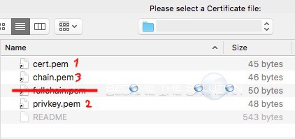 Pem files mamp pro certificates folder