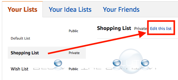 Easy: Amazon Delete a List (Including Shopping/Wish List) (Guide with