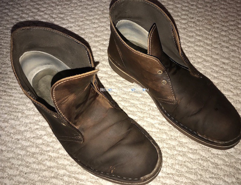 Clarks boots conditioner lotion leather cleaning