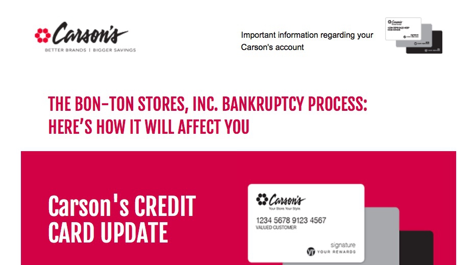 Carson Pirie Scott Online Carson S Credit Card Login Payment Address