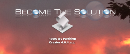 create recovery partition mac os high sierra