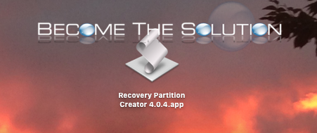 how to create a recovery partition mac os x snow leopard