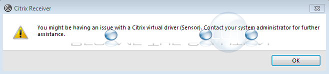 Fix: You Might Be Having an Issue with A Citrix Virtual Driver (Sensor)