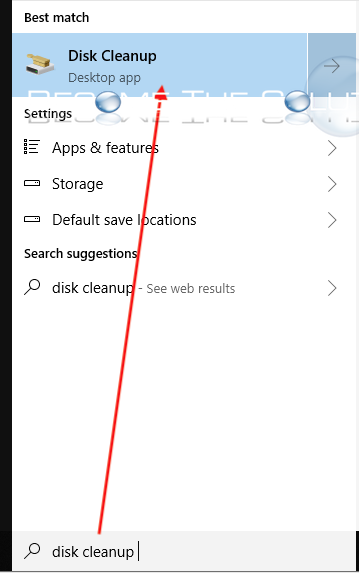 Windows disk cleanup