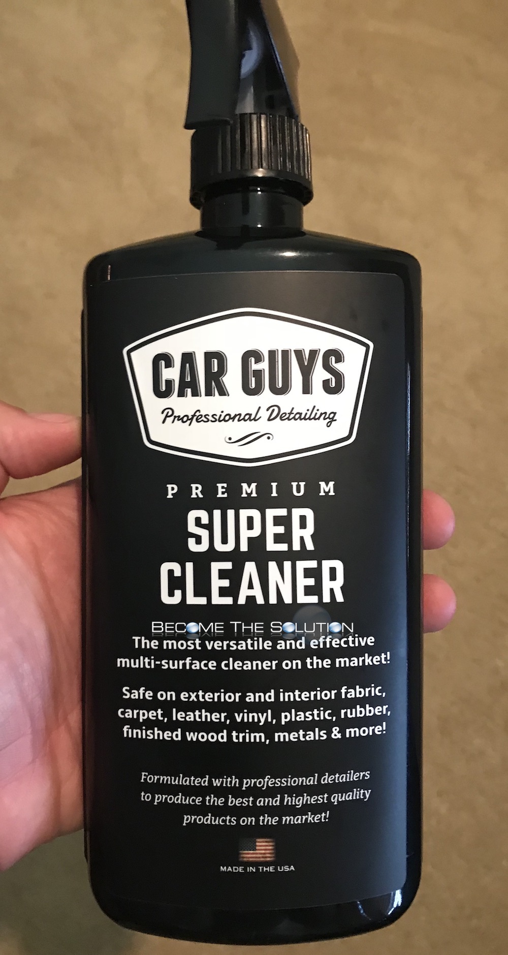 Car Guys All Purpose Cleaner Bottle Front 