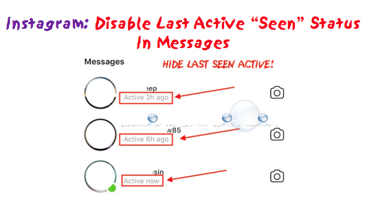 Easy: Instagram Hide Last “Seen”