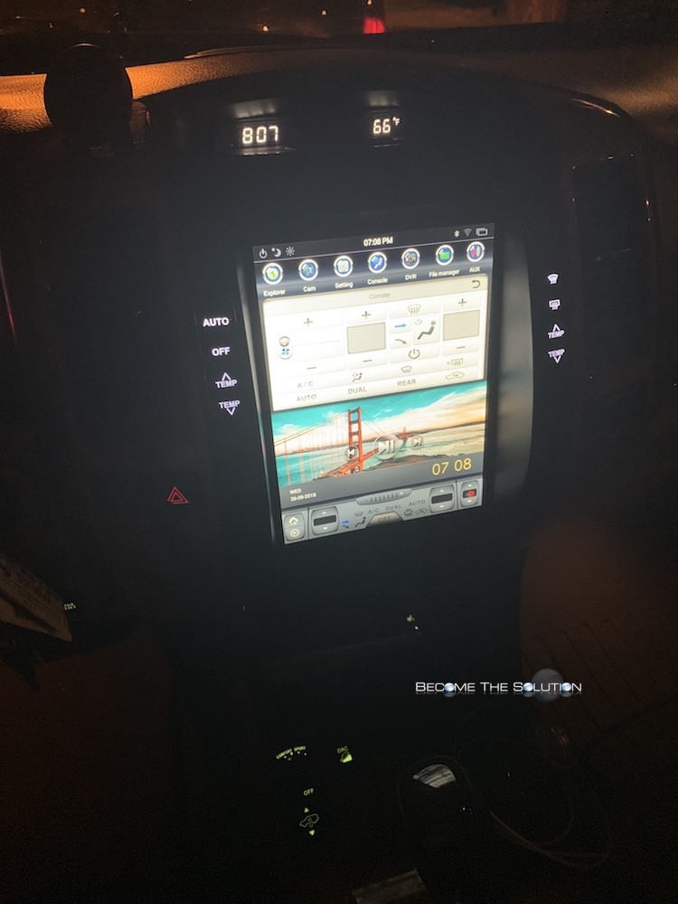 Lexus gx 470 phoenix android night controls lights