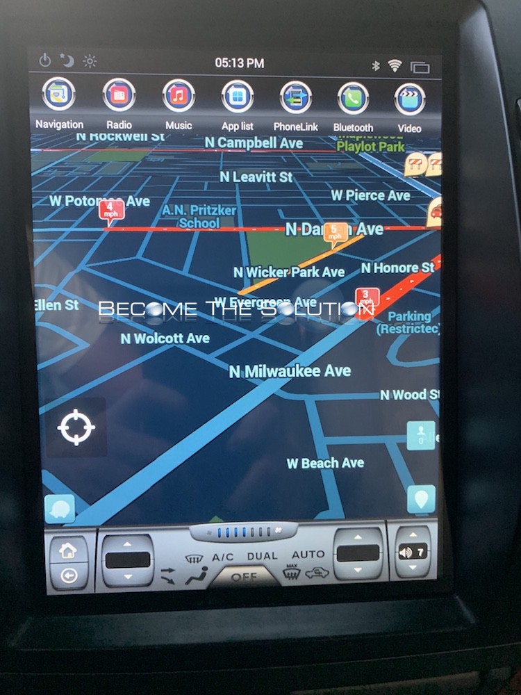 Lexus gx 470 phoenix android radio navigation waze