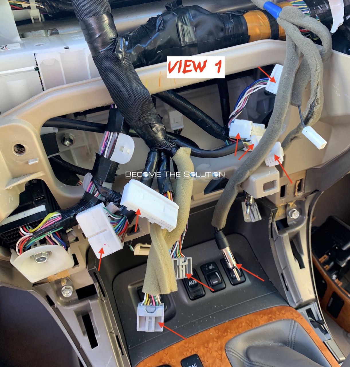 Phoenix android radio lexus gx 470 oem navigation connections