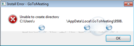 Fix: Unable to Create Directory GoToMeeting