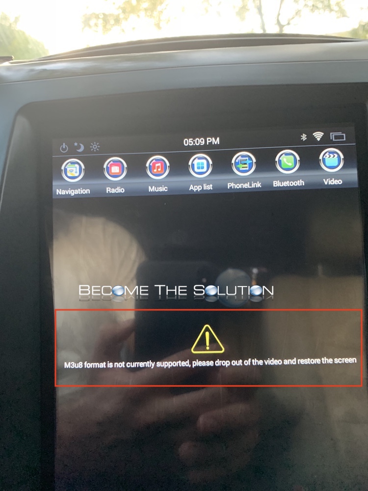 M3U8 Format Is Not Currently Supported, Please Drop Out of the Video and Restore the Screen - Phoenix Android Radio