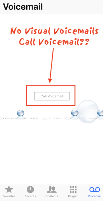 Fix: iPhone Calls Voicemail No Visual Voicemail