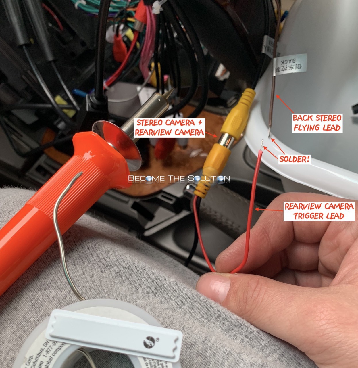 Lexus gx470 phoenix android radio camera wiring before