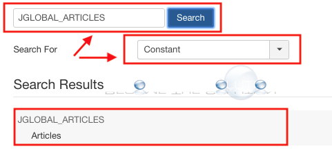 Joomla language override jglobal articles