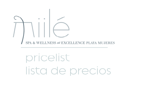 Excellence Resorts Spa at Playa Mujeres Prices (PDF)