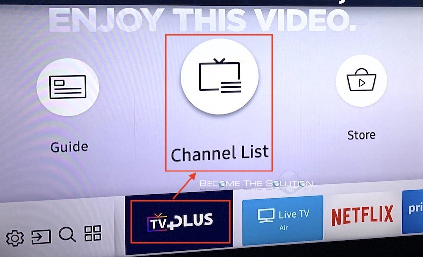Samsung tv plus channel list