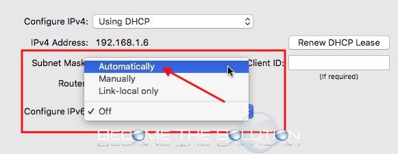 how to disable ipv6 on mac os x