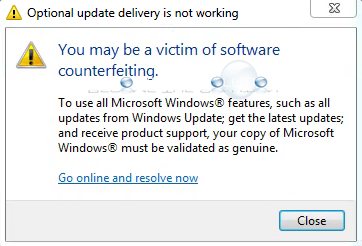 Why: You May be a Victim of Software Counterfeiting - Windows 10