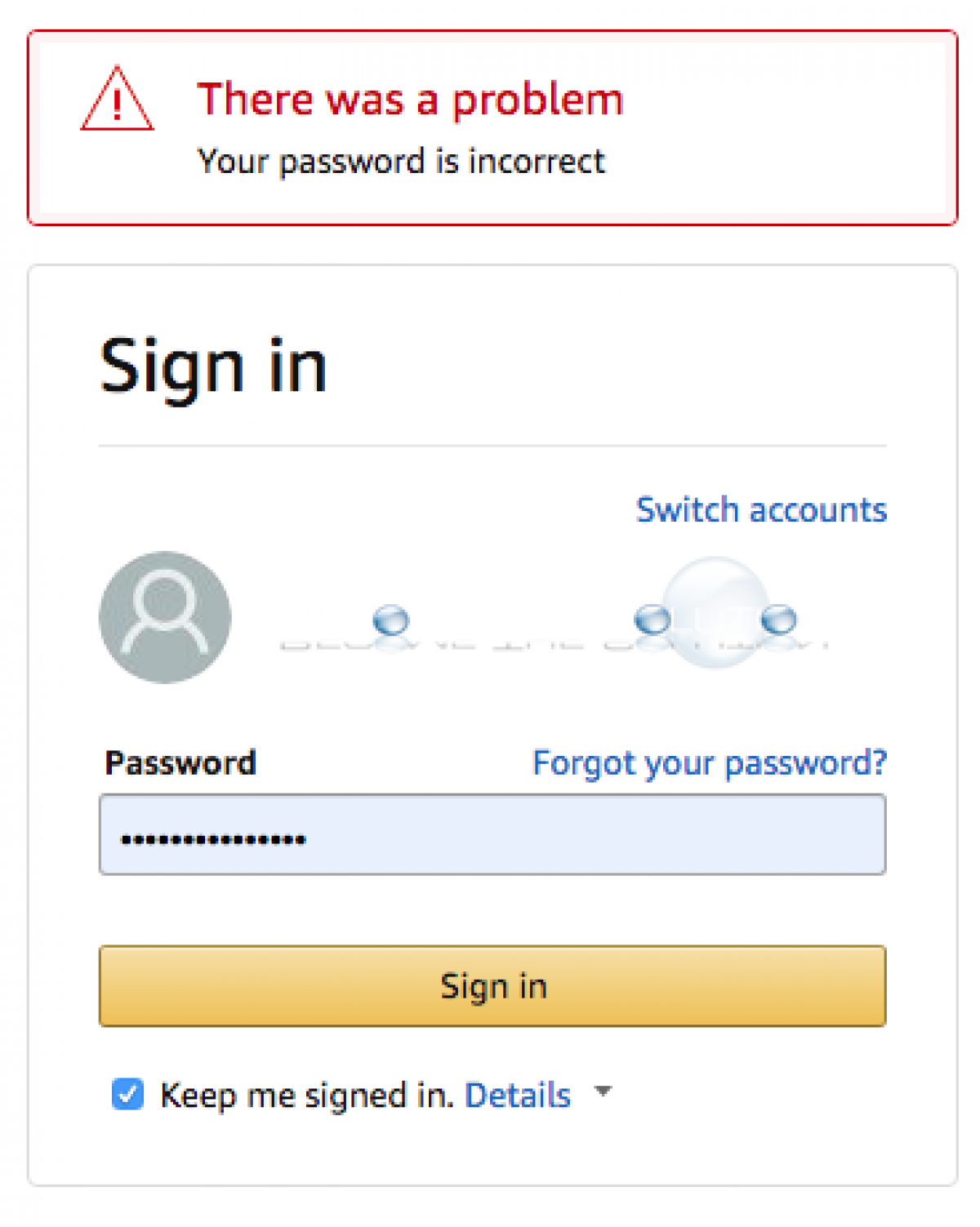 Fix Amazon Your Password Is Incorrect Even Though Your Password - roblox verify and says password is incorrect