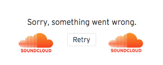 Sorry, something went wrong – SoundCloud