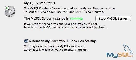 Auto Start MySQL Mac