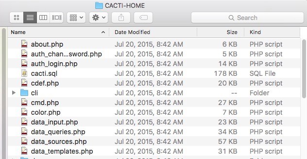 install cacti on mac osx with nginx