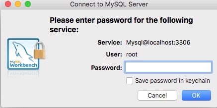 change the root password for mysql workbench on mac