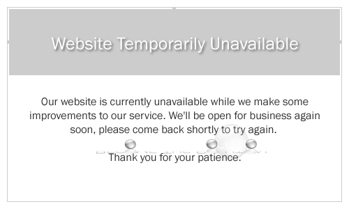 Amazon Seller / Associates: Website Temporarily Unavailable