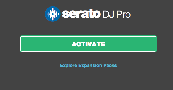 Serato activate device