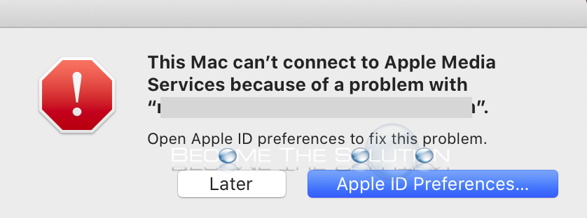 Why: This Mac can’t connect to Apple Media Services because of a