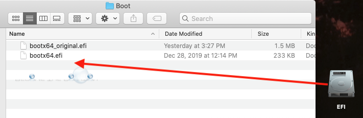 Macos efi bootx64 copy egpu