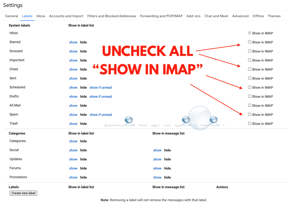 mac mail gmail imap problem