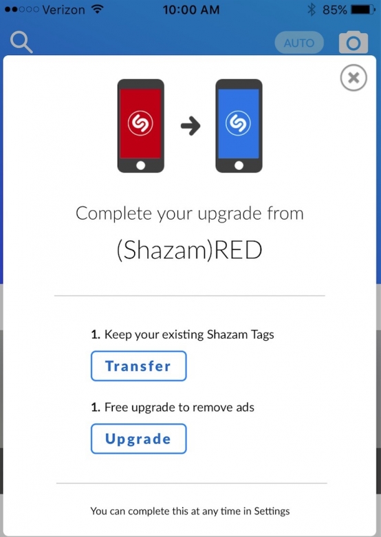 Shazam Crashes