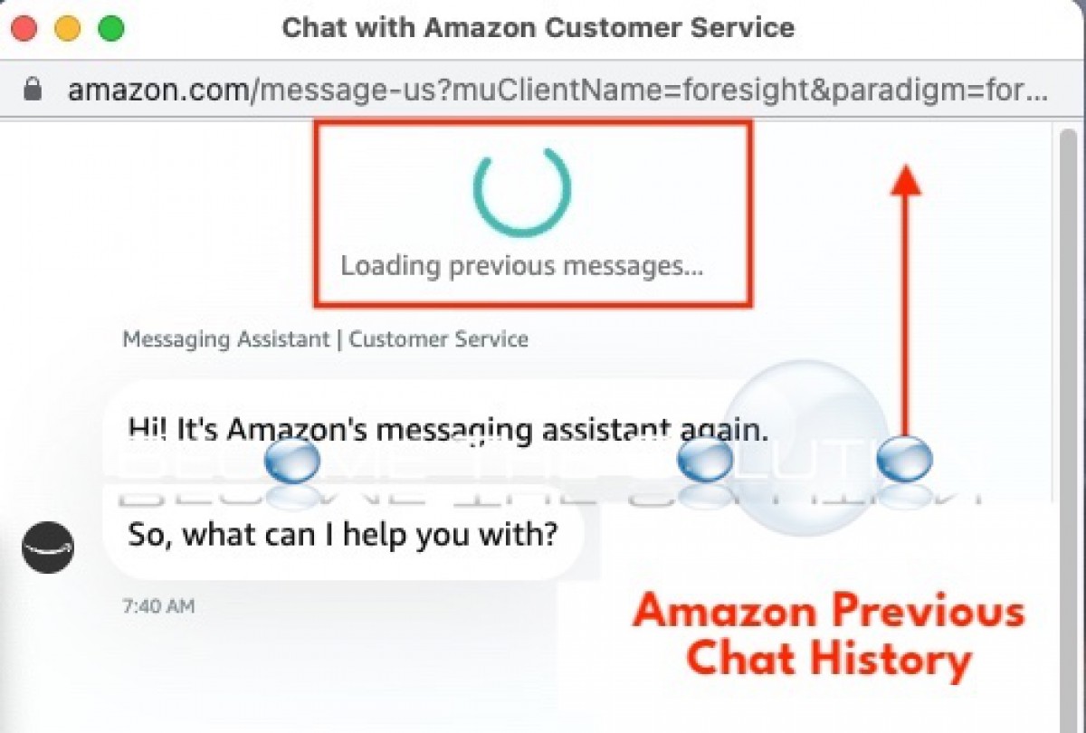 How to chat with amazon