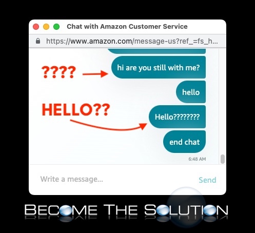 How to: Force-End Amazon Associate Chat