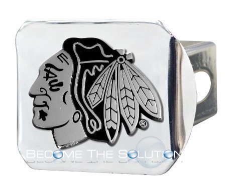 Review of Chicago Blackhawks Chrome Hitch Cover