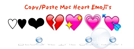 Heart on Mac Keyboard Emoji