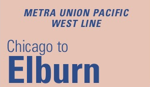 Metra Union Pacific West Line Schedule Weekend Weekday Fares Stations
