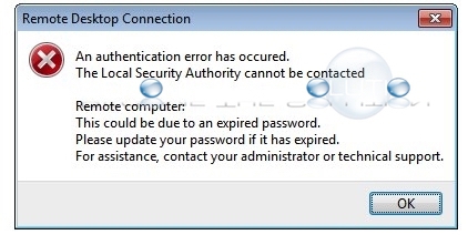 Fix: The Local Security Authority Cannot Be Contacted