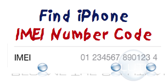 Get iPhone IMEI Number