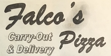 Falco's Pizza Carry Out Menu Cicero (Scanned Menu With Prices)