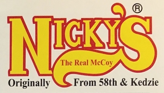 Nicky's Carry Out Menu Chicago (Scanned Menu With Prices)