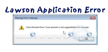 Fix: Cross Domain Error: Cross Domain is not Supported by This Browser