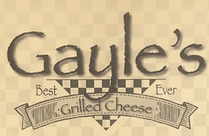 Gayle's Grilled Cheese Carry Out Menu Chicago (Scanned Menu With Prices)