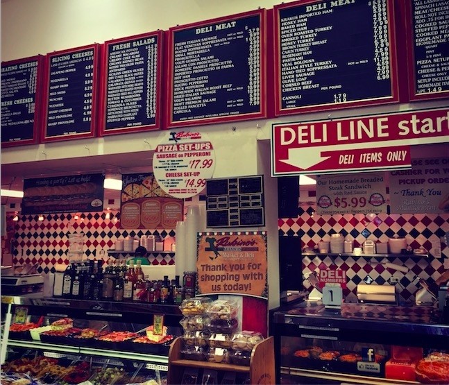 Rubino’s Market and Deli Breaded Steak Sandwich