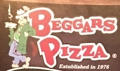 Beggar's Pizza Carry Out Menu (Scanned Menu With Prices)