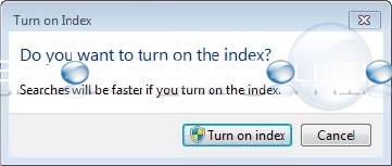 Fix: Do You Want to Turn on the Index? – Windows