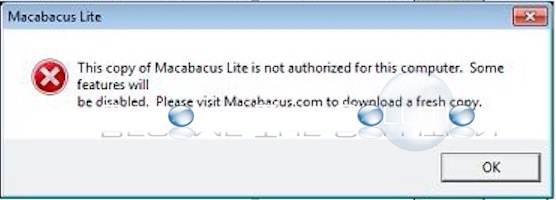 Fix: This Copy of Macabacus is not Authorized for this Computer