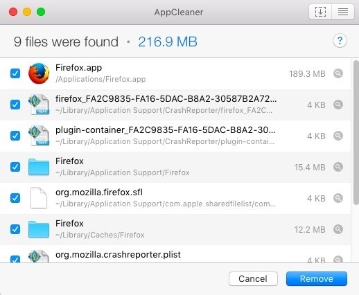 app uninstaller for mac # 2 – app cleaner